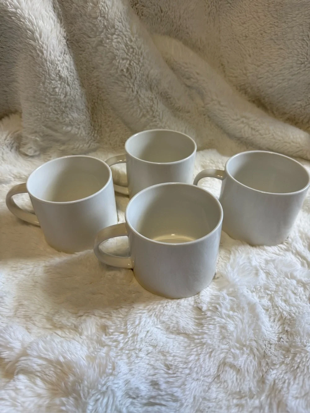 Target Room Essentials Novelty Mug Set of 4 V Strong Stay Grounded Porcelain